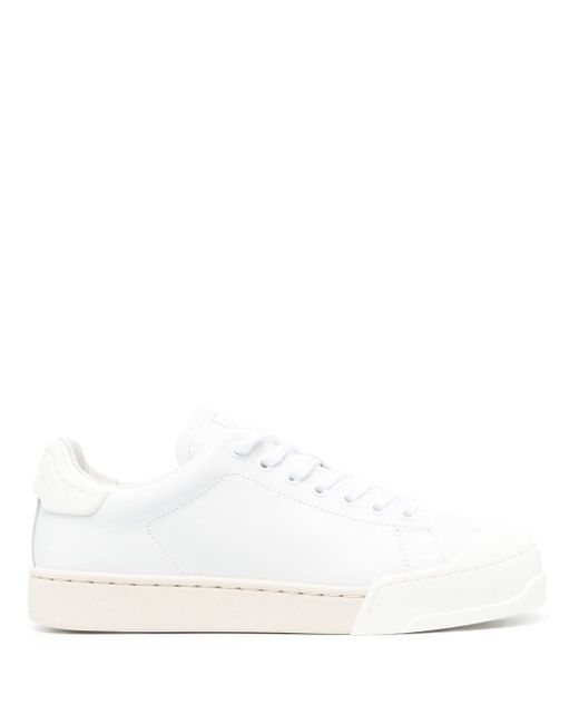 Marni low-top leather sneakers