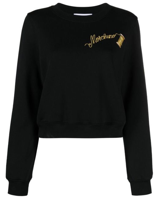 Moschino logo-print sweatshirt