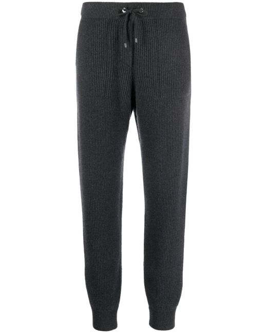 Brunello Cucinelli ribbed-knit track pants