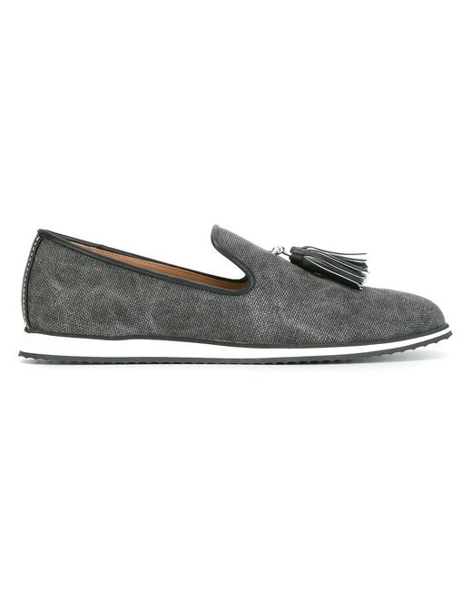Giuseppe Zanotti Design round toe slippers 41 Leather/rubber/Cotton