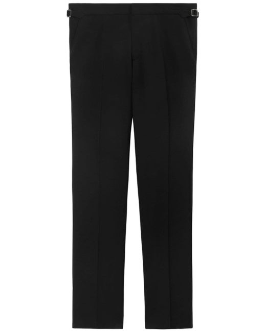 Burberry pressed-crease tailored trousers