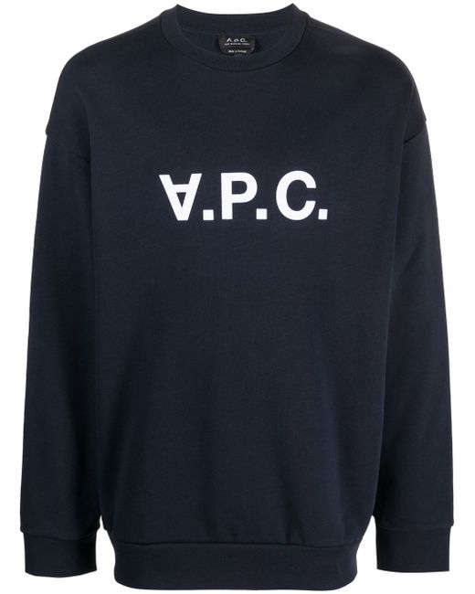 A.P.C. V.P.C. logo-print organic-cotton T-shirt