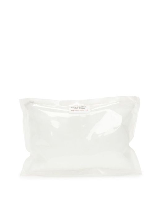 J.W.Anderson abstract-print cushion clutch