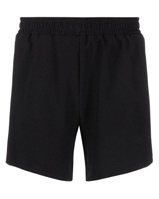 There Was One elasticated-waist running shorts