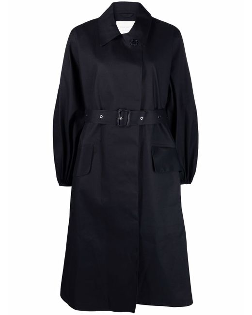 Cecilie Bahnsen Helen belted puff-sleeve trench coat
