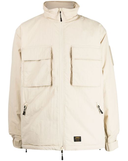Carhartt Wip logo-patch zipped jacket