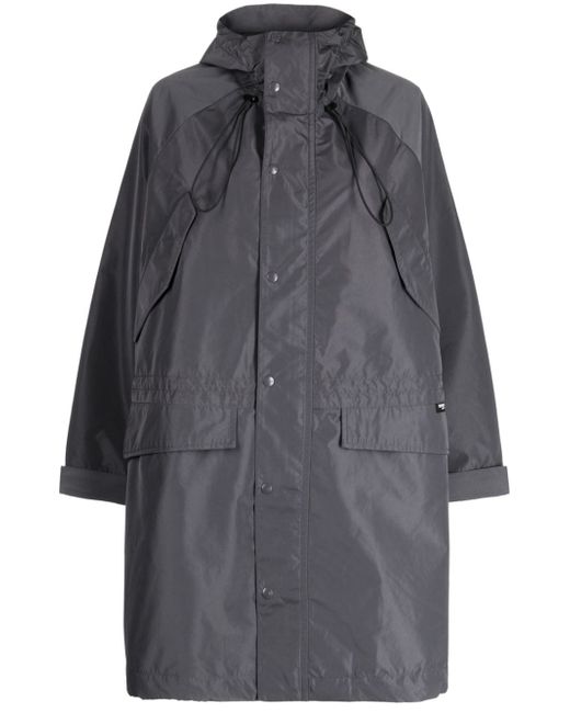 Izzue button-up raincoat