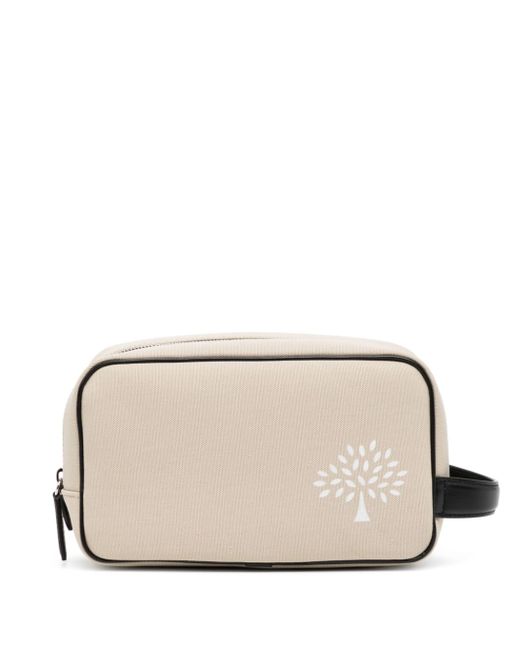 Mulberry Heritage canvas wash bag