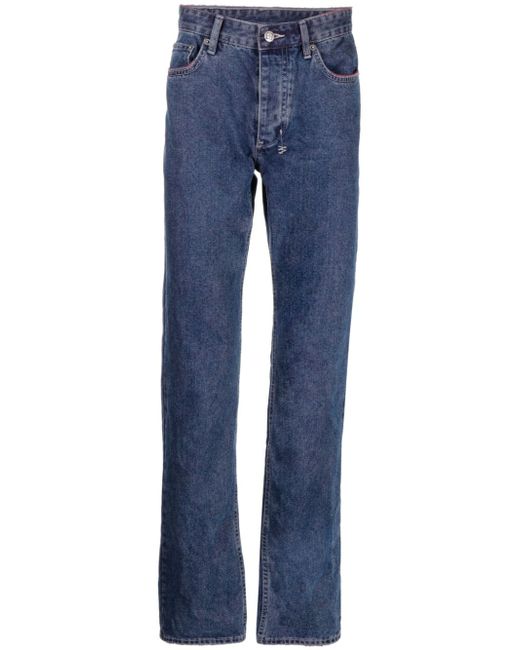 Ksubi Hazlow mid-rise straight-leg jeans