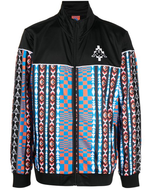 Marcelo Burlon County Of Milan x Kappa geometric-print track jacket