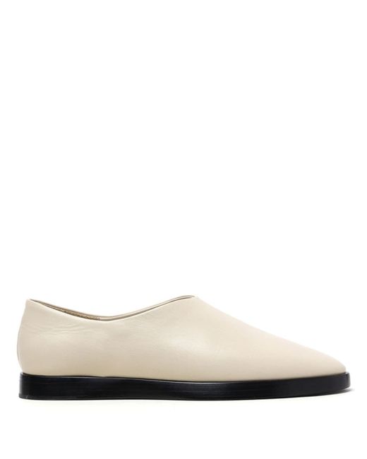 Fear Of God almond-toe leather loafers