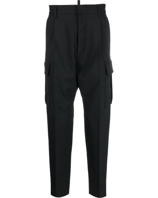 Dsquared2 drop-crotch cargo trousers