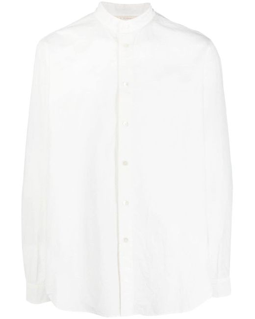 Forme D'expression band-collar shirt