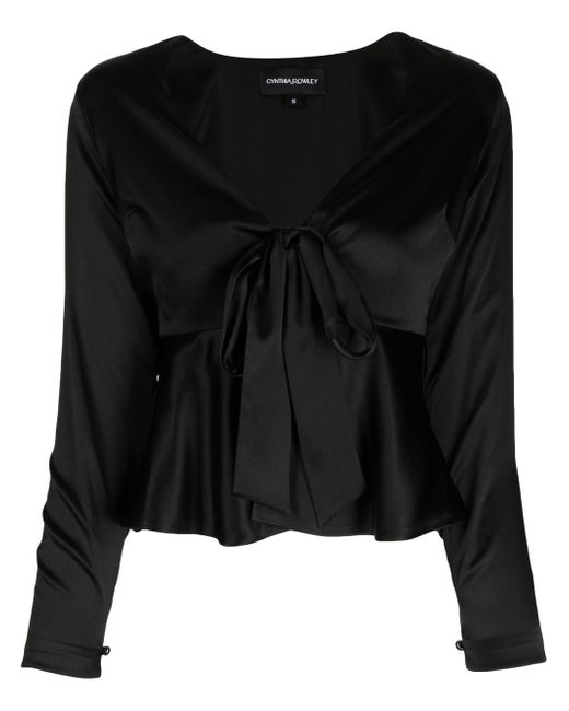 Cynthia Rowley V-neck blouse