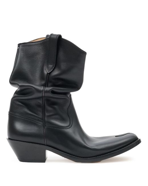 Maison Margiela Tabi-toe leather boots