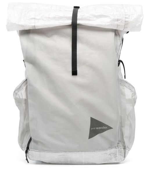 And Wander Dyneema panelled backpack