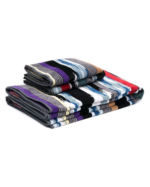 Missoni Home stripe-pattern towel