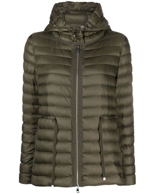 Moncler Raie hooded quilted jacket
