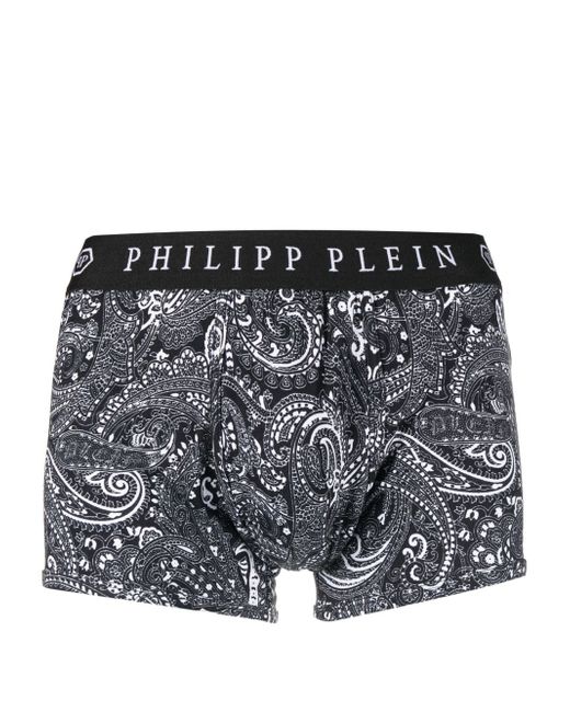 Philipp Plein paisley-print boxer briefs