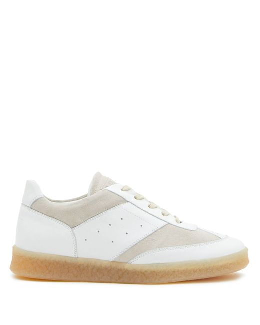 Mm6 Maison Margiela panelled low-top sneakers