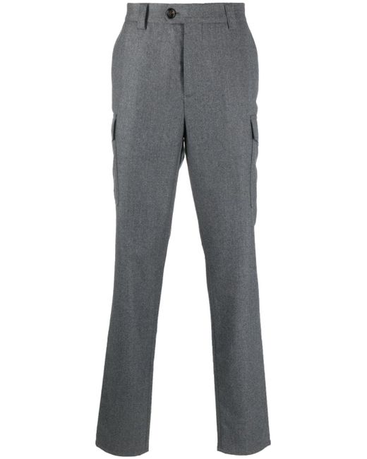 Brunello Cucinelli straight-leg virgin wool trousers