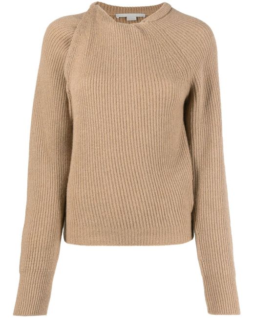 Stella McCartney knot-detail knitted jumper
