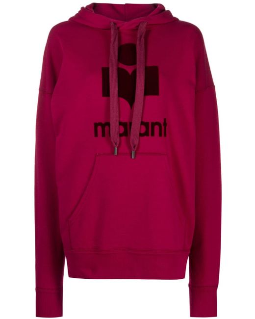 marant étoile Mansel logo-print hoodie