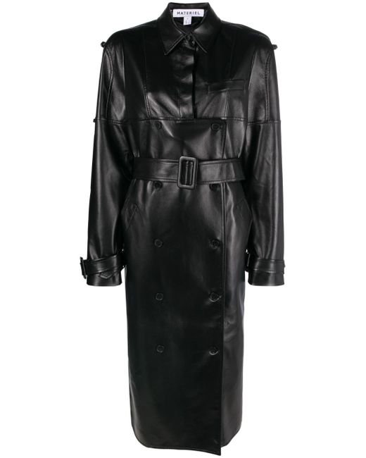 Matériel El Geometry trench coat