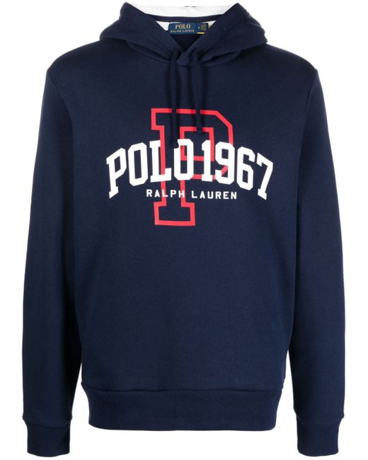 Polo Ralph Lauren logo-print cotton hoodie