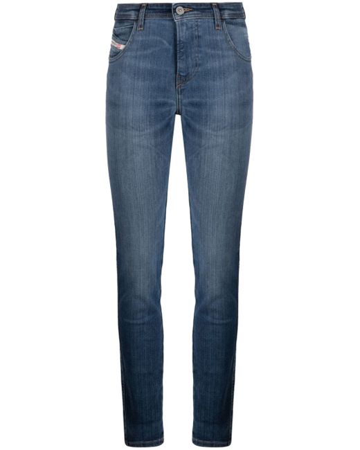Diesel mid-rise skinny jeans