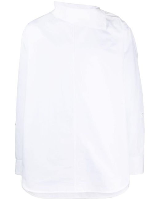 Jil Sander stand-up collar shirt