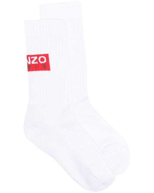 Kenzo logo-print socks