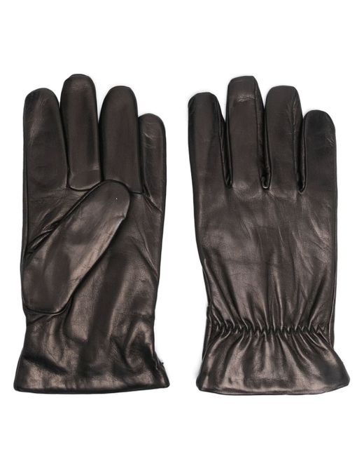 Oamc full-finger leather gloves