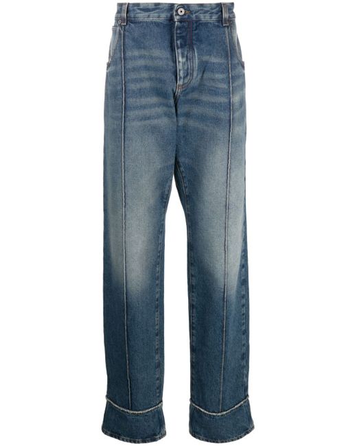 Balmain faded straight-leg jeans