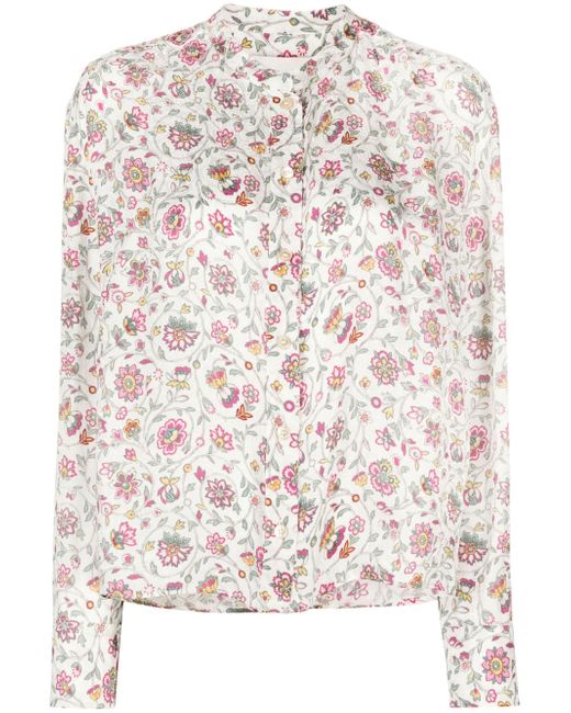 Isabel Marant Leidy floral-print blouse