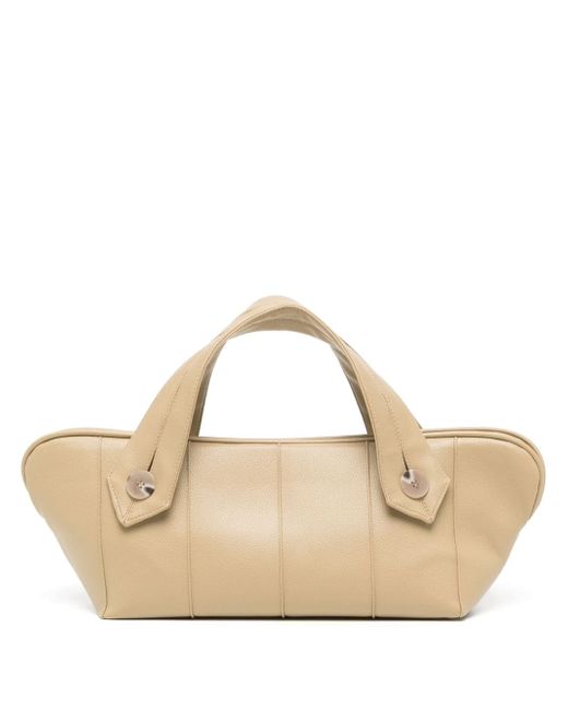 0711 Phoebe leather clutch