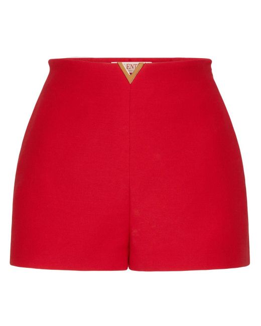Valentino Garavani Crepe Couture short shorts