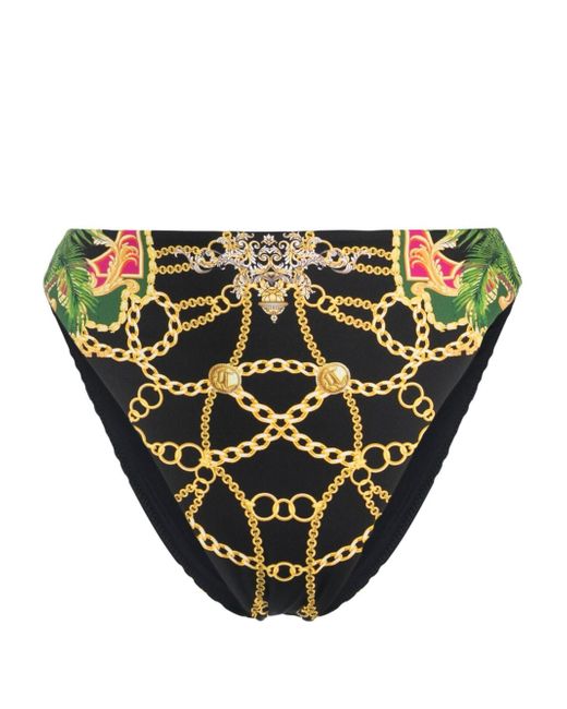 Camilla Jealousy And Jewels baroque-print bikini bottoms