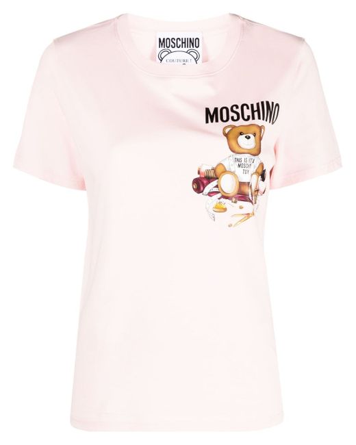 Moschino Teddy bear-motif T-shirt