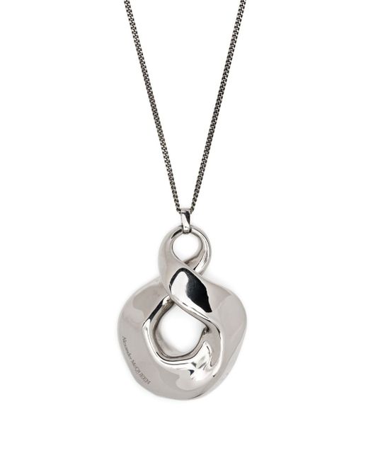 Alexander McQueen oversize-pendant necklace