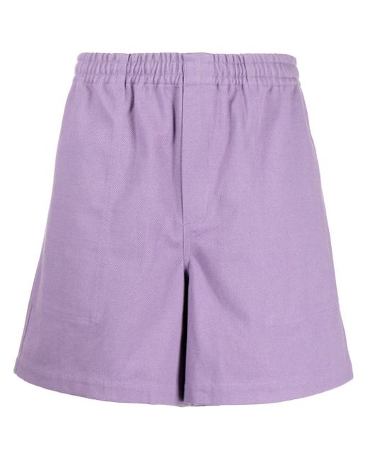 Bode twill rugby shorts