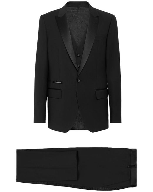 Philipp Plein notched-lapels suit set