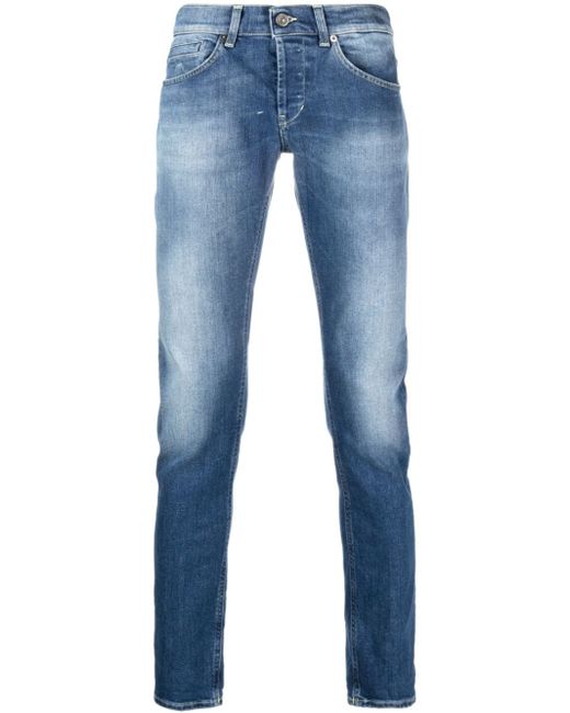 Dondup low-rise cropped jeans