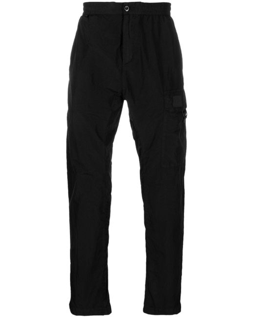 CP Company logo-patch woven cargo trousers