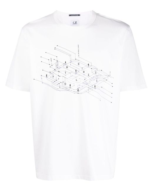 CP Company graphic-print jersey T-shirt