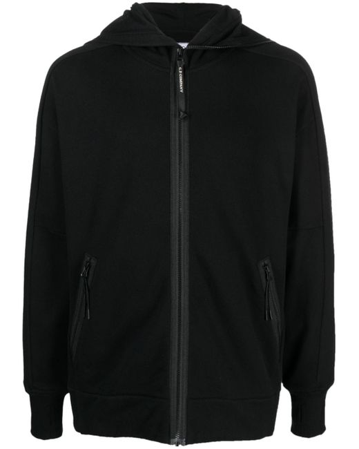 CP Company goggle-detail hood zipped hoodie