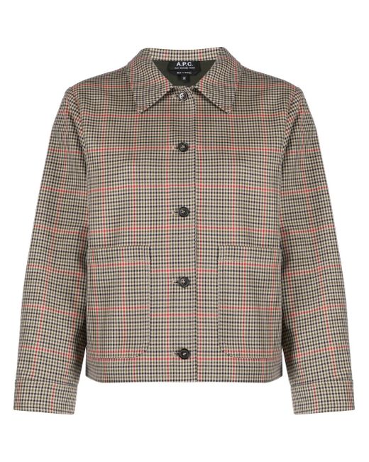 A.P.C. New Nikkie checked jacket