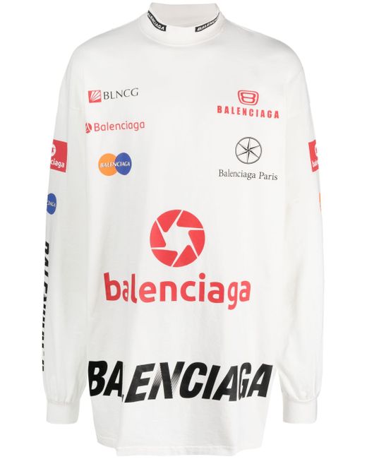Balenciaga Top League long-sleeve T-shirt