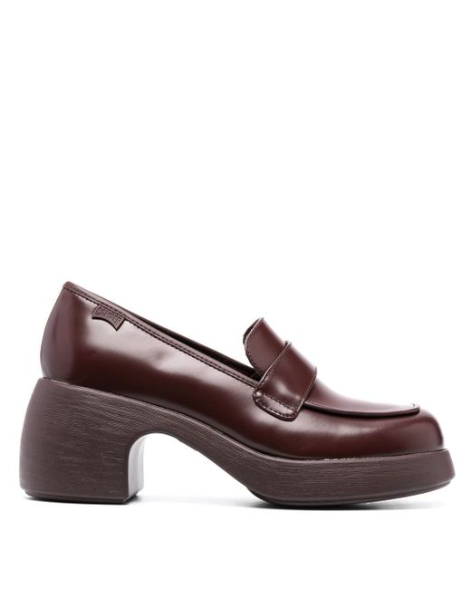 Camper Thelma 75mm leather loafers