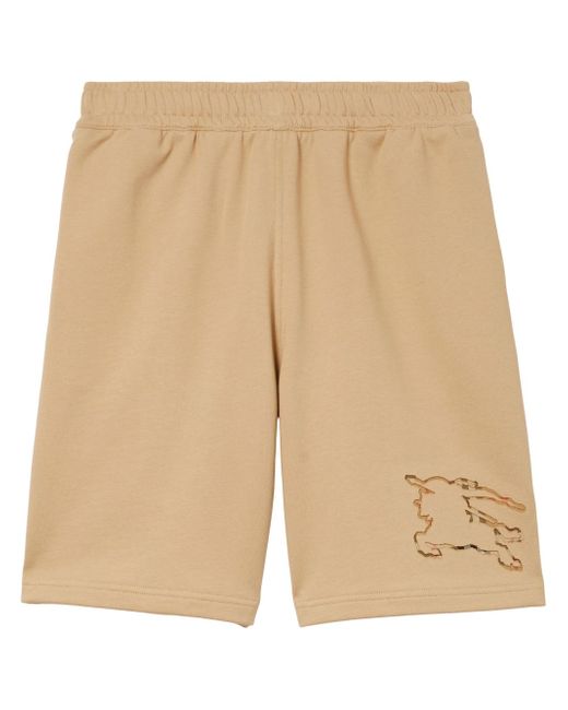 Burberry Equestrian-Knight detail track shorts